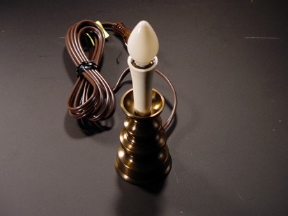 電気ローソク(１本タイプ)（コード付き）の画像