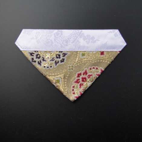 三角打敷 正絹 超小型 金地5-Hの画像