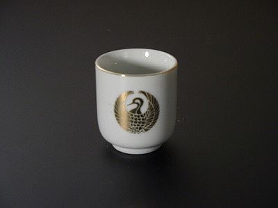 湯飲み・茶湯器／鶴丸 1.6寸　ｓ画像