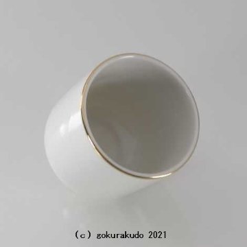 湯飲み・茶湯器／丸に結び雁金 1.8寸画像