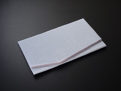 ちりめん金封ふくさ (25．薄い水色)の画像