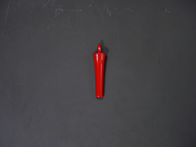 常立て（朱塗の木蝋燭）　２寸（上品）の画像