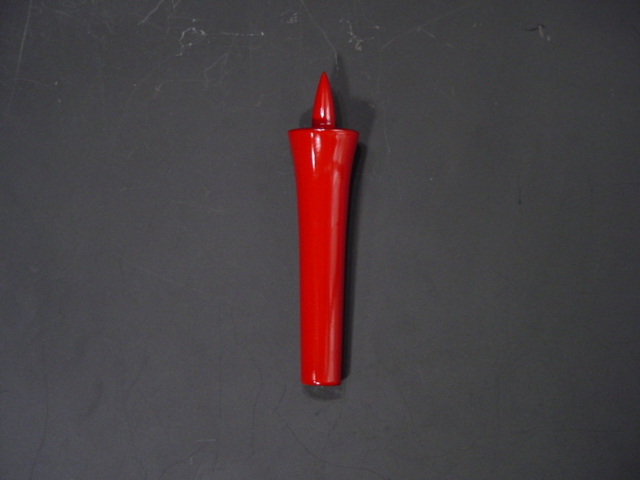 常立て（朱塗の木蝋燭）　3.5寸（上品）の画像