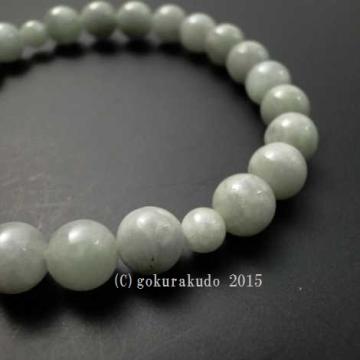 数珠 ブレス ビルマ翡翠（ひすい）8mm玉画像