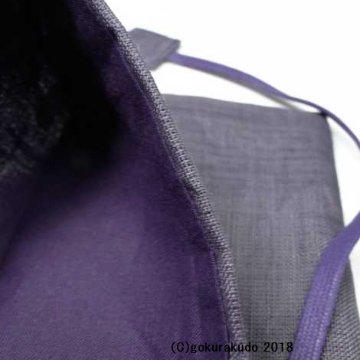 数珠入れ『麻』 紫色-H画像