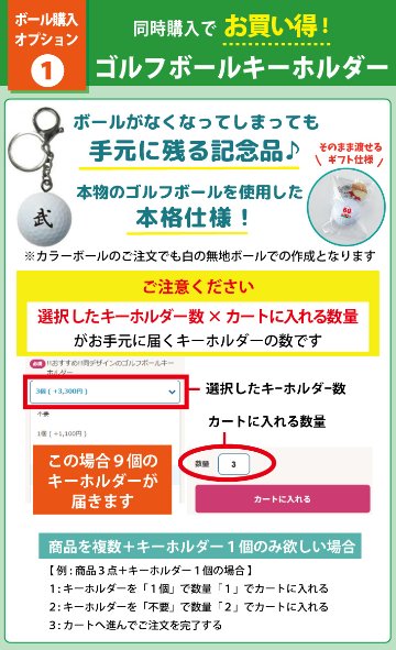 最短即日出荷! 名入れ ゴルフボール ツアーステージ エクストラディスタンス ホワイト 半ダース(6球) 写真 ロゴ 印刷対応の画像