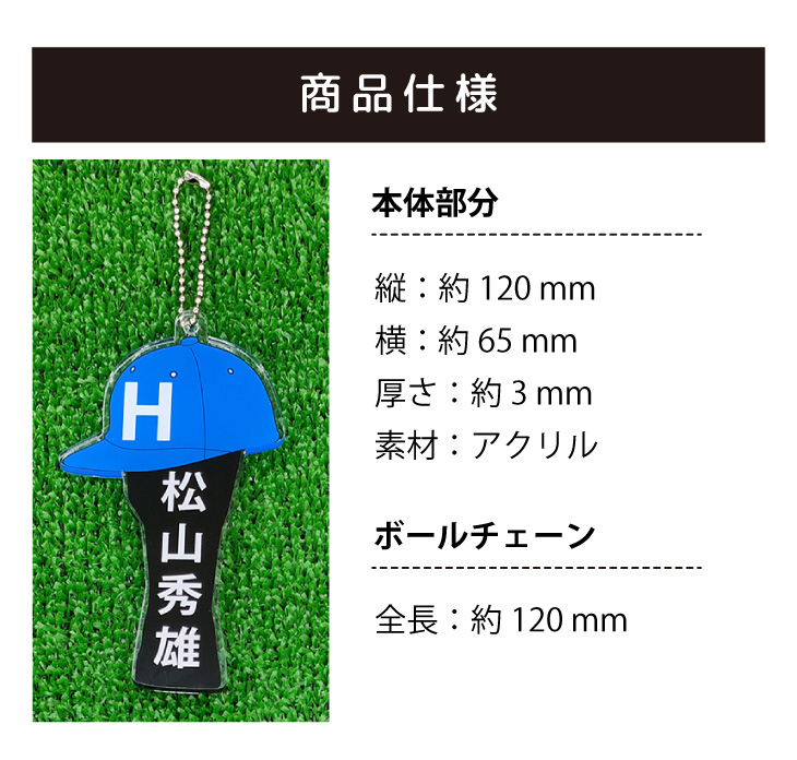 最短即日出荷！ゴルフ　ネームプレート：ヘッドカバーデザイン 名前入りアクリルキーホルダー ゴルフタグ　バッグタグ　選べる１０色 ラッピング　送料無料の画像