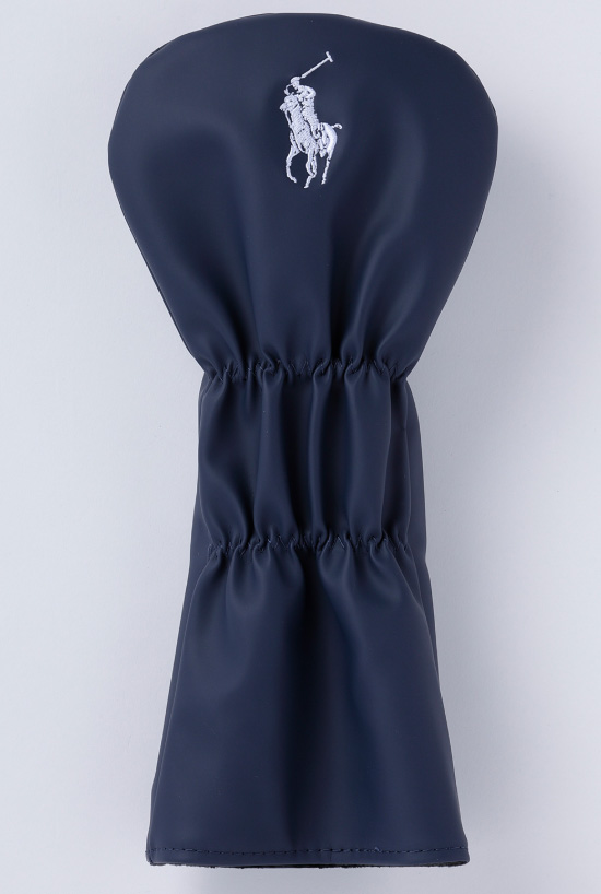 ゴルフ ヘッドカバー ドライバー DR用POLO RALPH LAUREN ポロ ラルフローレン RLX Premium series RLH017NV ネイビーの画像