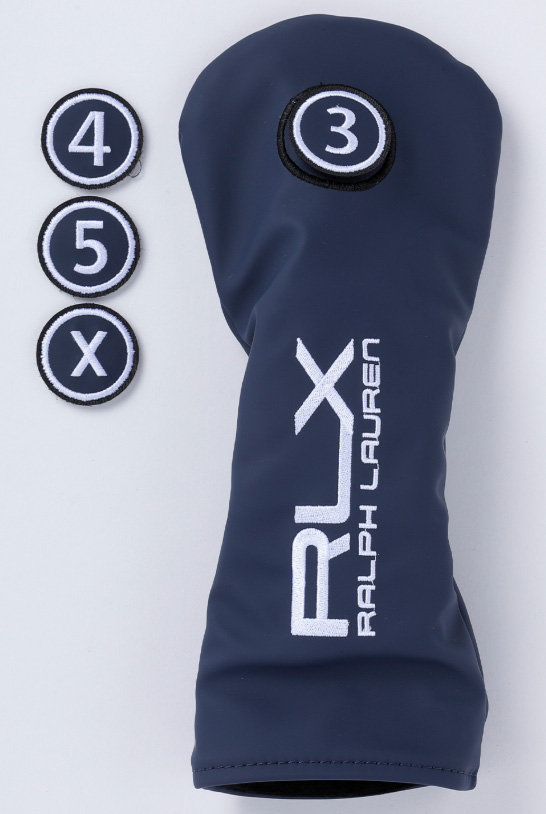 ゴルフ ヘッドカバー フェアウェイウッド FW用POLO RALPH LAUREN ポロ ラルフローレン RLX Premium series RLF017NV ネイビーの画像