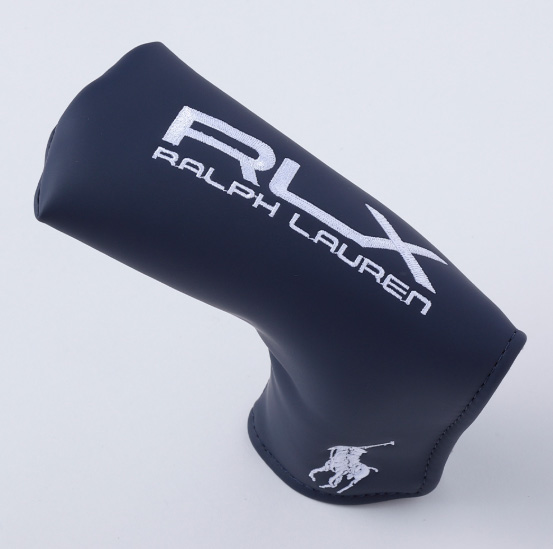 ゴルフ ヘッドカバー パター PT用POLO RALPH LAUREN ポロ ラルフローレン RLX Premium series RLP017NV ネイビーの画像