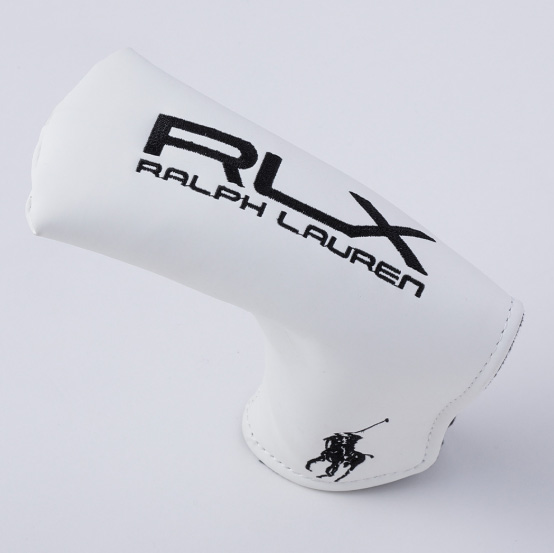 ゴルフ ヘッドカバー パター PT用POLO RALPH LAUREN ポロ ラルフローレン RLX Premium series RLP017ホワイトの画像