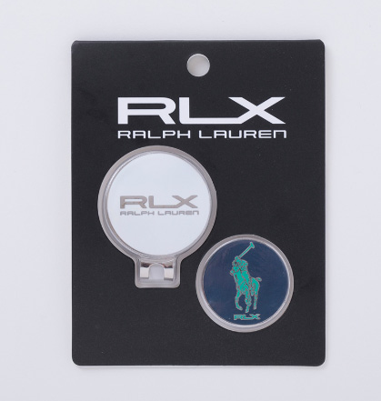 ゴルフ マーカーセットPOLO RALPH LAUREN ポロ ラルフローレン RLA007Aホワイト/ネイビーの画像