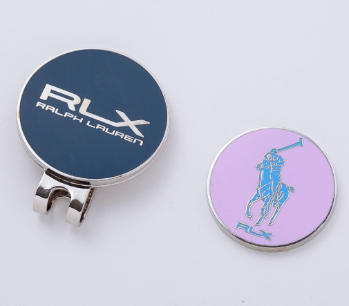 ゴルフ マーカーセットPOLO RALPH LAUREN ポロ ラルフローレン RLA007A ネイビー/ピンクの画像
