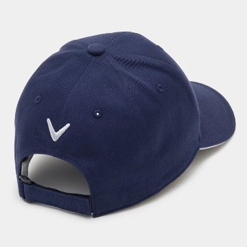 ３営業日出荷！名入れ刺繍 ゴルフキャップ(キャロウェイ Callaway/C25990101/ネイビー)選べる定型文字＋お名前１行　還暦・ホールインワン　名前入り　帽子　オウンネーム対応の画像