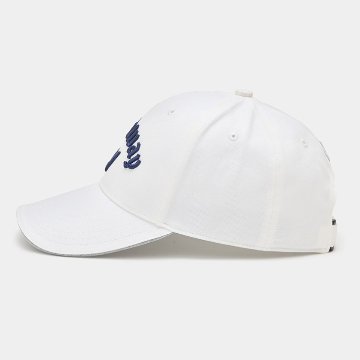 ３営業日出荷！名入れ刺繍 ゴルフキャップ(キャロウェイ Callaway/C25990101/ホワイト)選べる定型文字＋お名前１行　還暦・ホールインワン　名前入り　帽子　オウンネーム対応の画像