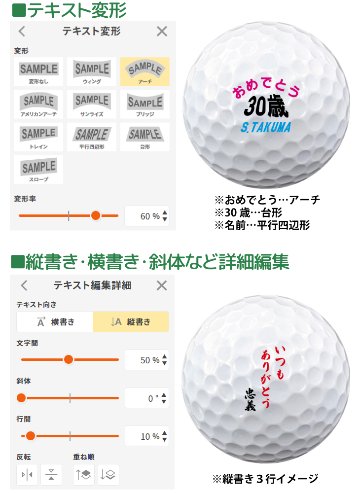 最短即日出荷! 名入れ ゴルフボール ゼクシオ HYPER RD ギフトセット/GGF-F2204/ボール(HYPER RD）2球入り 写真 ロゴ 印刷対応の画像