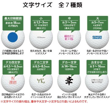 最短即日出荷! 名入れ ゴルフボール ブリヂストン PHYZ ファイズ 2019年モデル PPK 12球 写真 ロゴ 似顔絵 印刷対応の画像