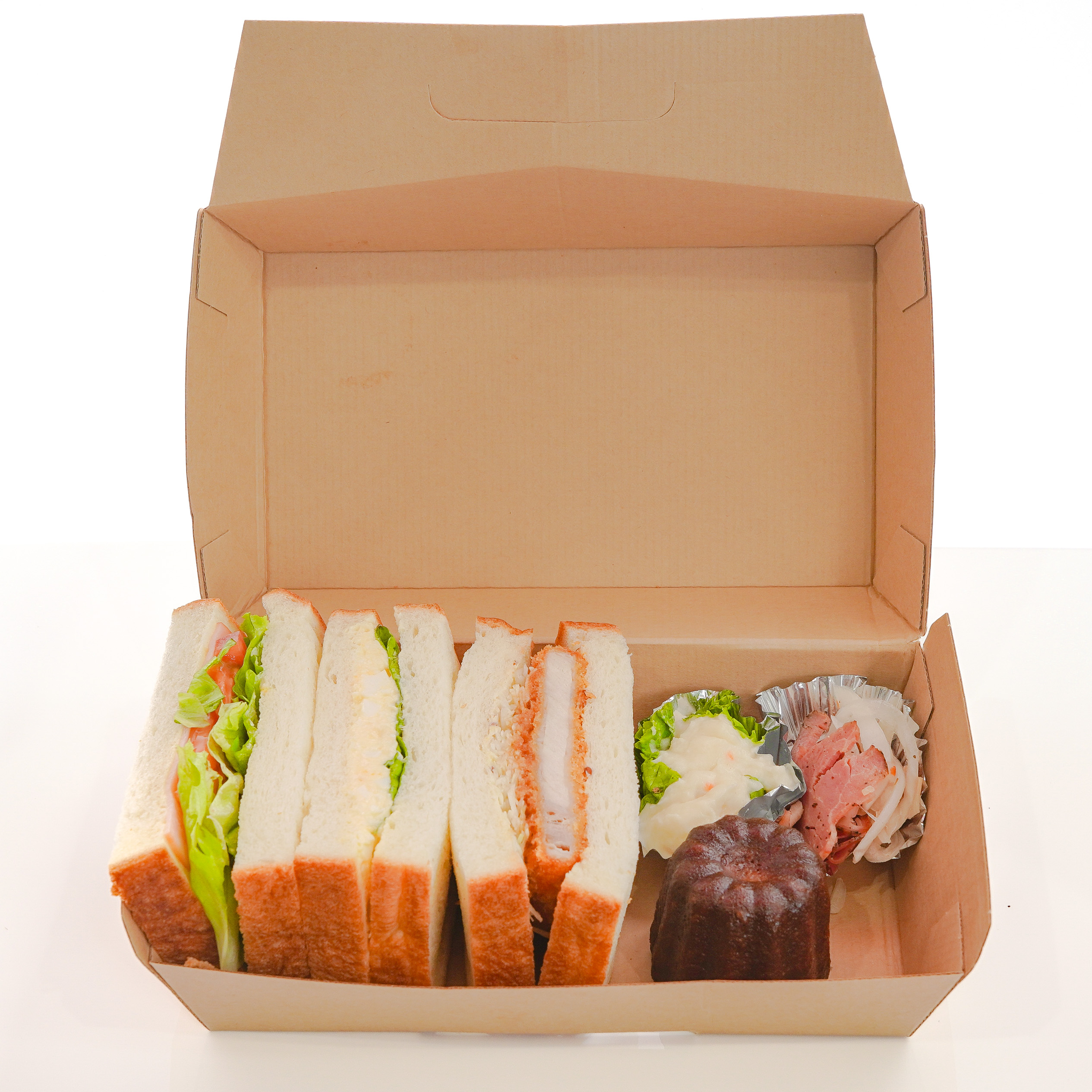 デラックスとんかつサンドBOXの画像