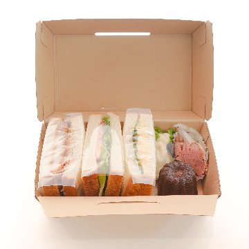デラックスとんかつサンドBOXの画像