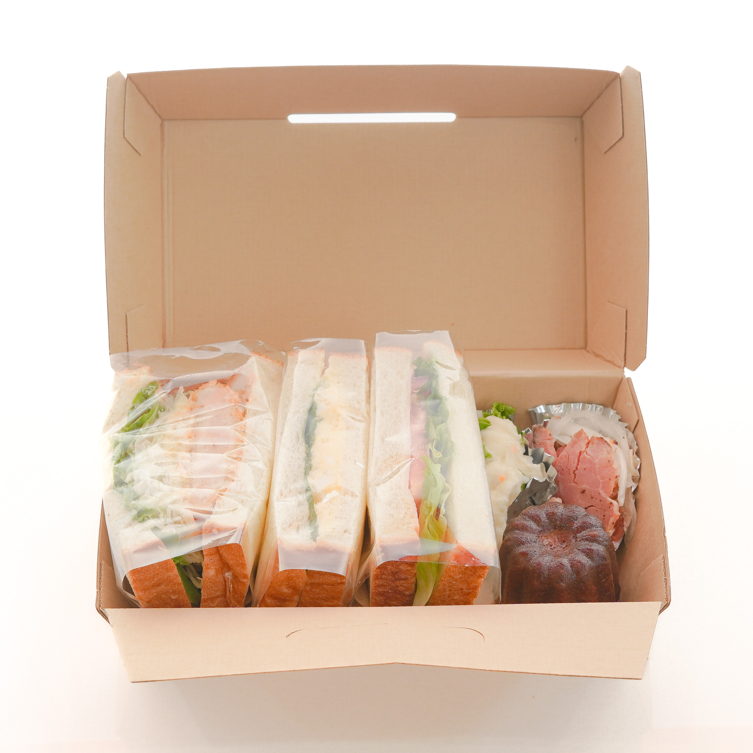 デラックスエビカツサンドBOXの画像