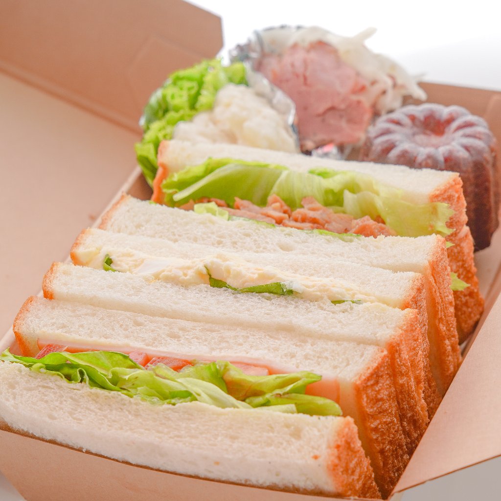 デラックス照り焼きサンドBOXの画像