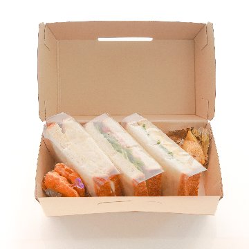 愛知県岡崎市サンドイッチデリバリー ヘルシーサラダサンドBOX