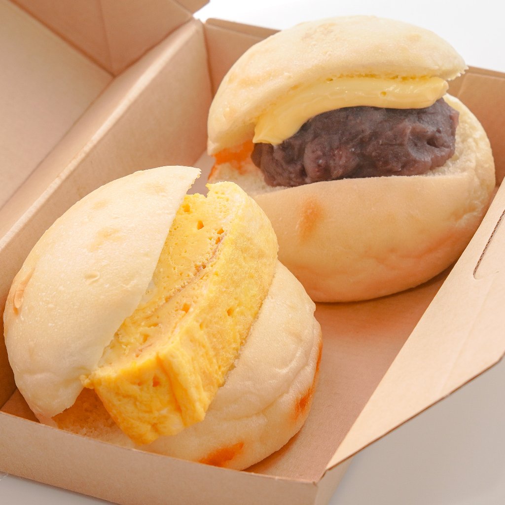 おむすびぱんBOX（だし巻き卵＆あんバター）の画像