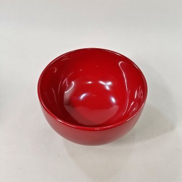 会津漆器　3.8布袋　夫婦椀（漆・手塗）の画像