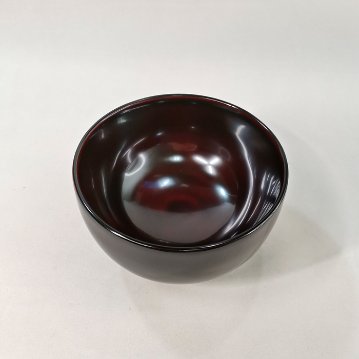 会津漆器　3.8布袋　夫婦椀（漆・手塗）の画像