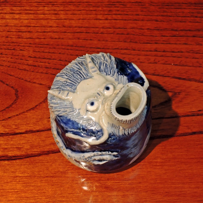 有田焼　童工房　龍　一輪挿しの画像