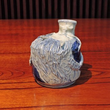 有田焼　童工房　龍　一輪挿しの画像