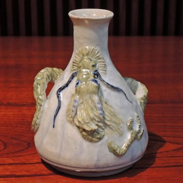 有田焼　童工房　龍　一輪挿しの画像