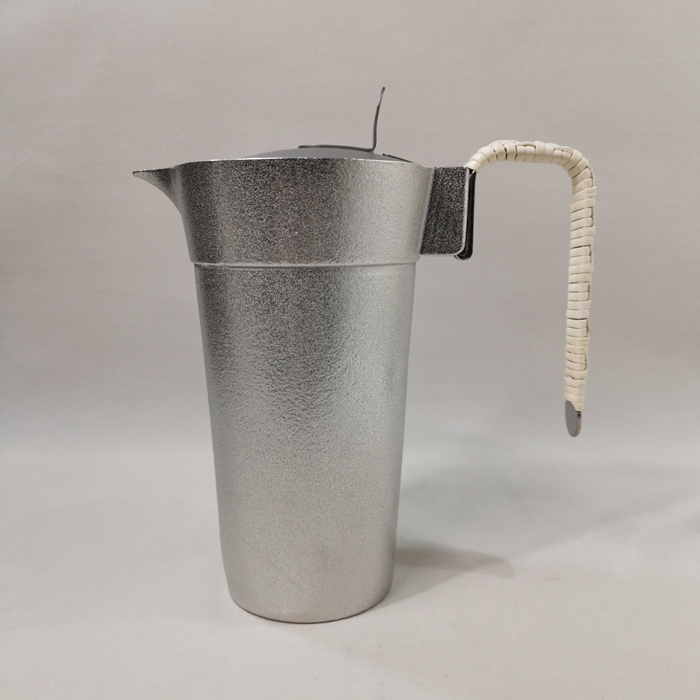 能作　錫 蓋付ちろり-Ｌ　Sake Pitcher-ＣＨＩＲＯＲＩ　460㏄の画像