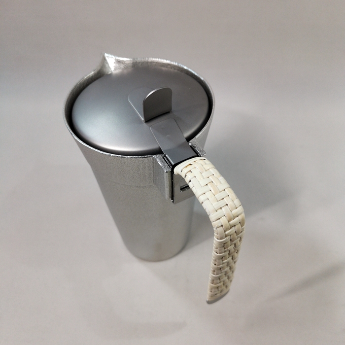 能作　錫 蓋付ちろり-Ｌ　Sake Pitcher-ＣＨＩＲＯＲＩ　460㏄の画像