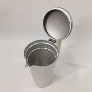能作　錫 蓋付ちろり-Ｌ　Sake Pitcher-ＣＨＩＲＯＲＩ　460㏄の画像