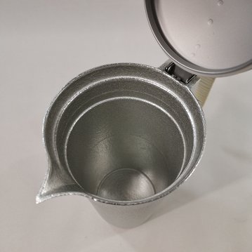 能作　錫 蓋付ちろり-Ｌ　Sake Pitcher-ＣＨＩＲＯＲＩ　460㏄の画像