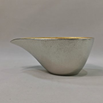 能作　片口-中-金箔　錫100％　235ccの画像