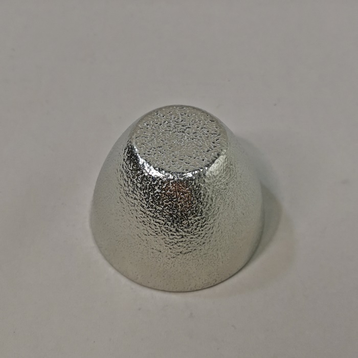 能作　ぐい呑-金箔　錫100％　90ccの画像