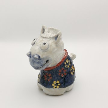 童工房　干支・午　置物 小の画像