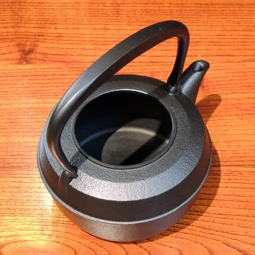 岩鋳　南部鐵器　鉄瓶　ケトルバウム　黒焼付　1.1ℓの画像
