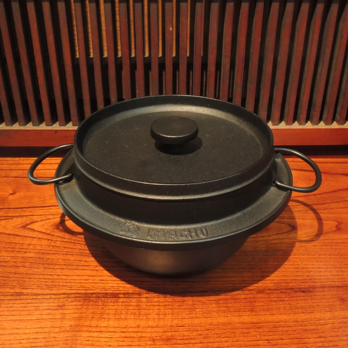 南部鐵器　ごはん鍋　3合炊　IH(100V・200V)対応の画像