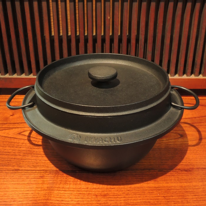 南部鐵器　ごはん鍋　5合炊　IH(100V・200V)対応の画像