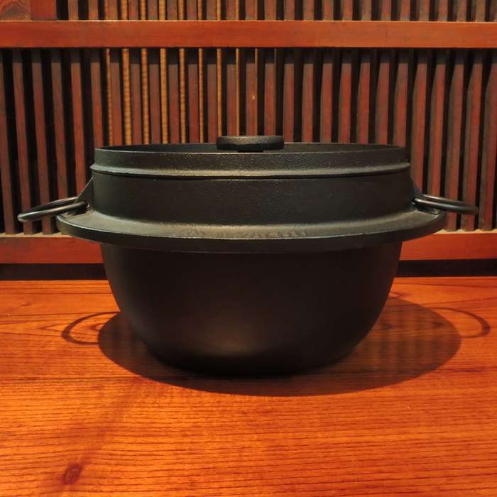 南部鐵器　ごはん鍋　5合炊　IH(100V・200V)対応の画像