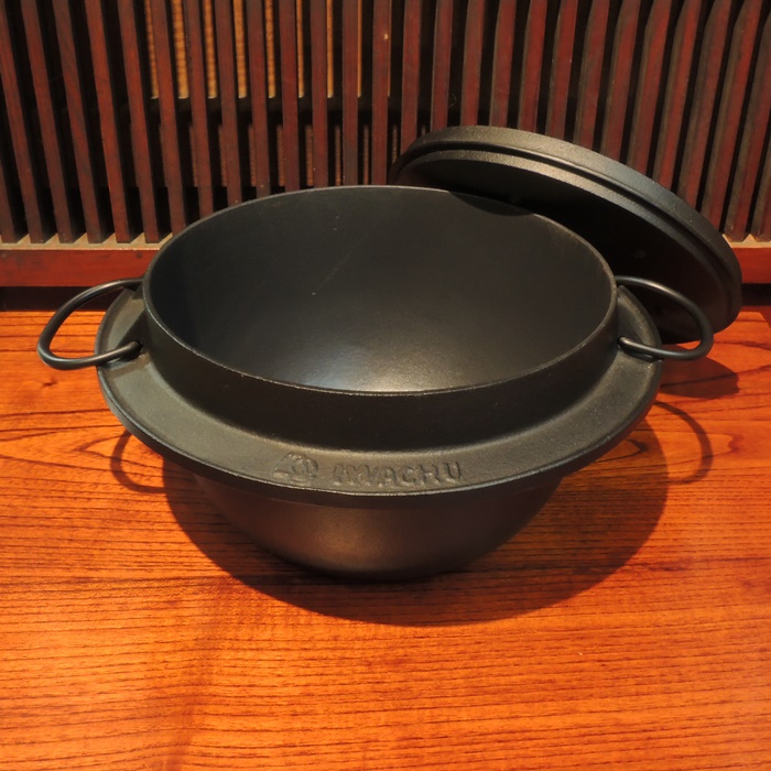 南部鐵器　ごはん鍋　5合炊　IH(100V・200V)対応の画像