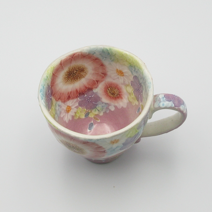 工房ゆずりは　紫京花　マグカップの画像