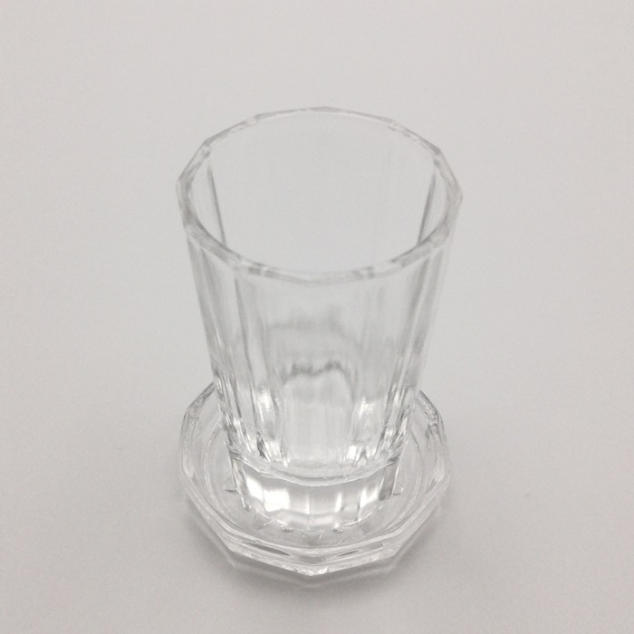 桜コップ台　ガラス製コースターの画像