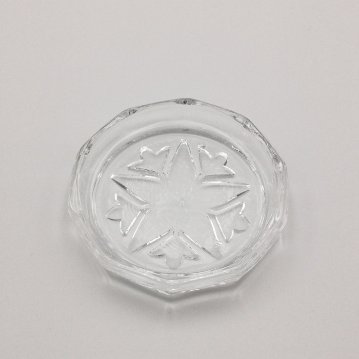 桜コップ台　ガラス製コースターの画像