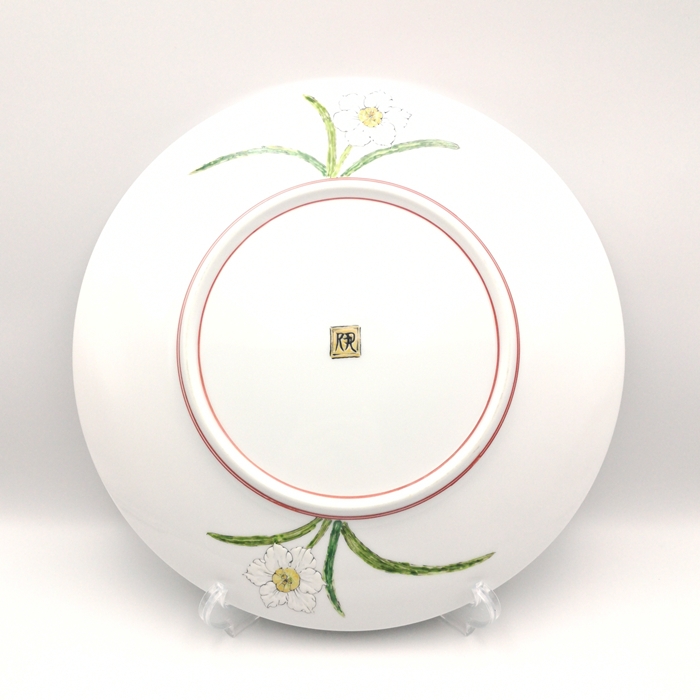 有田　水仙　和洋皿　陶磁器工房いとうの画像