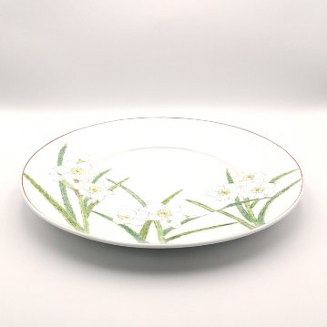 有田　水仙　和洋皿　陶磁器工房いとうの画像