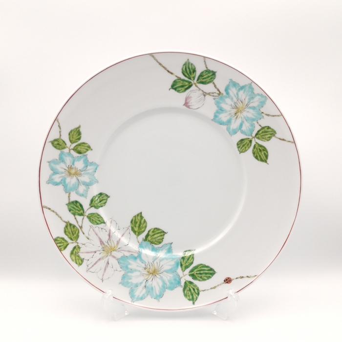 有田　鉄線花　和洋皿　陶磁器工房いとうの画像